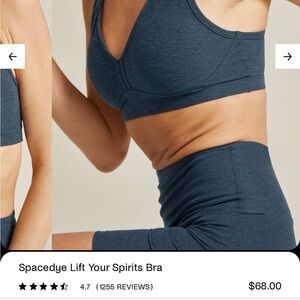 Spacedye Lift Your Spirits Bra in Navy